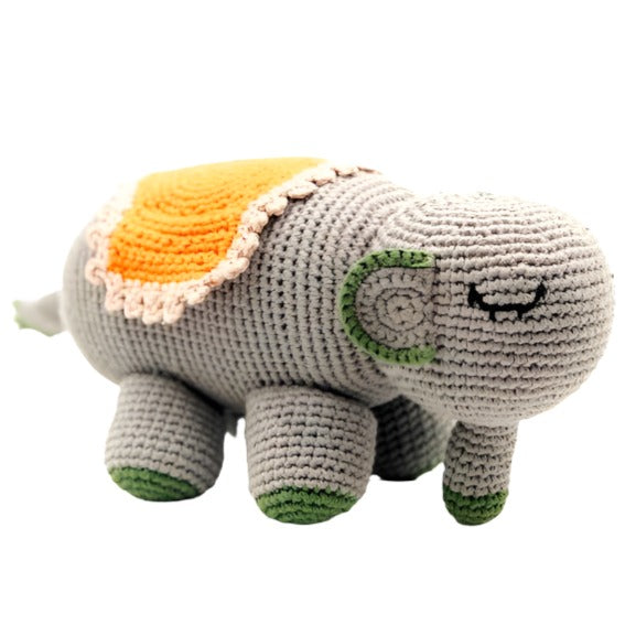 Organic Safari Toy - Elephant - HoneyBug 