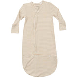 Bundle Gown - Beige Stripe