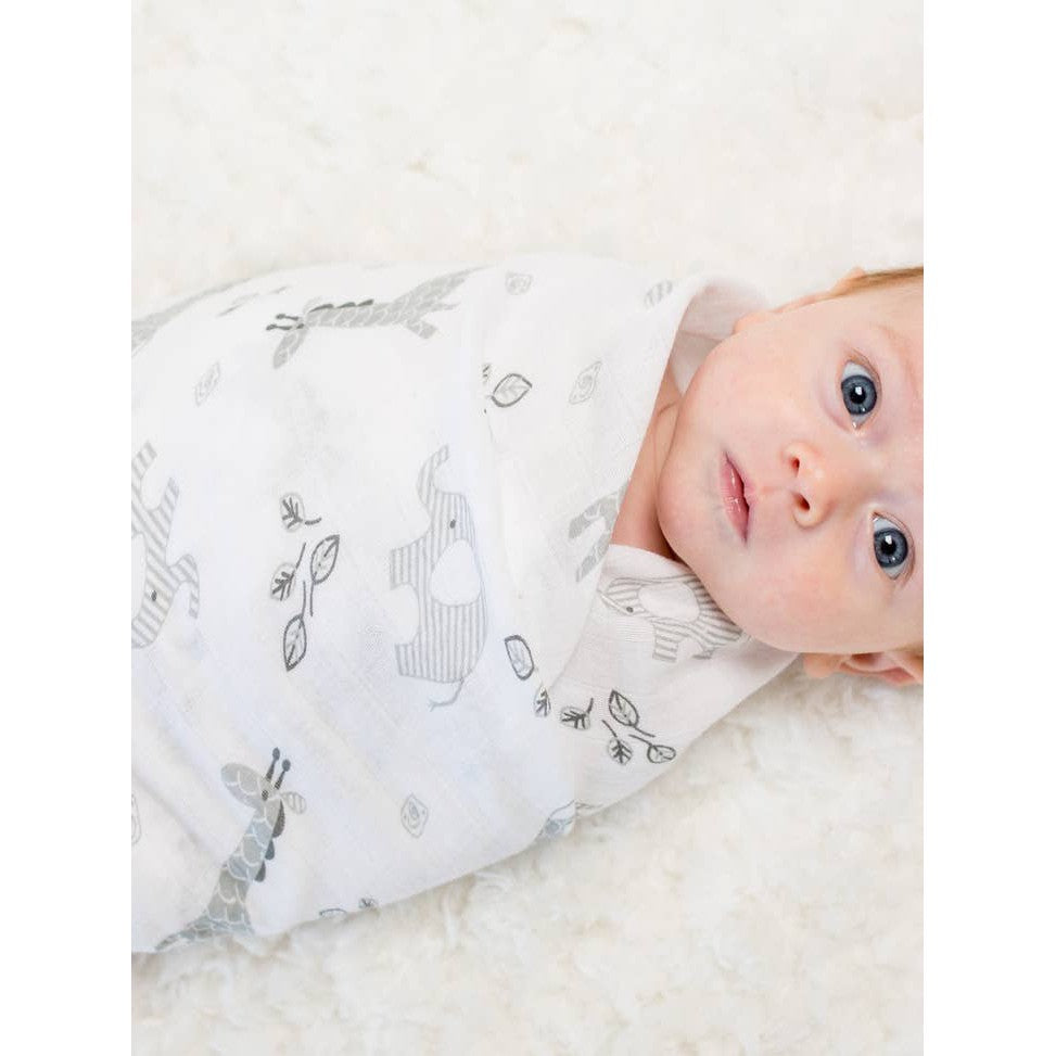 Classic Muslin Swaddle - Afrique - HoneyBug 