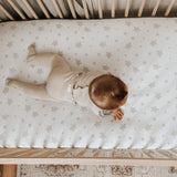 Crib Sheet Set - Tan Drawn Star - HoneyBug 