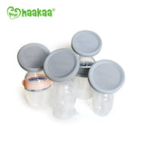 Haakaa Silicone Breast Pump Lid - Grey