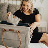 Birth Bag: Hospital Weekender Bag + Changing Pad + Pouch