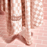 XL Quick-Dry Hair Towel Wrap - Checker - HoneyBug 