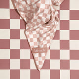 XL Quick-Dry Hair Towel Wrap - Checker - HoneyBug 