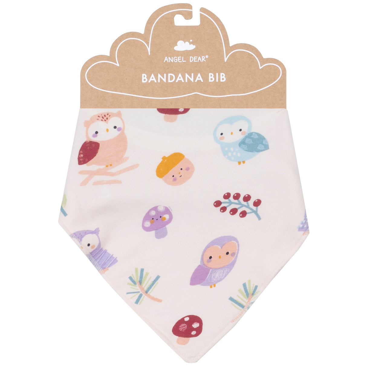 Bandana Bib - Cute Owls