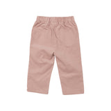 Cord Pant W/ Heart Pocket - Solid Misty Rose