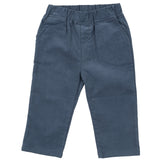 Cord Pant W/ Heart Pocket - Solid Navy