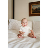 Wide Rib Cotton - Rosebud Collection- Romper - HoneyBug 