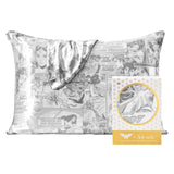 Wonder Woman x Kitsch Satin Pillowcase - Comic Print - HoneyBug 