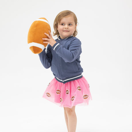 Tutu Skirt - Footballs Pink