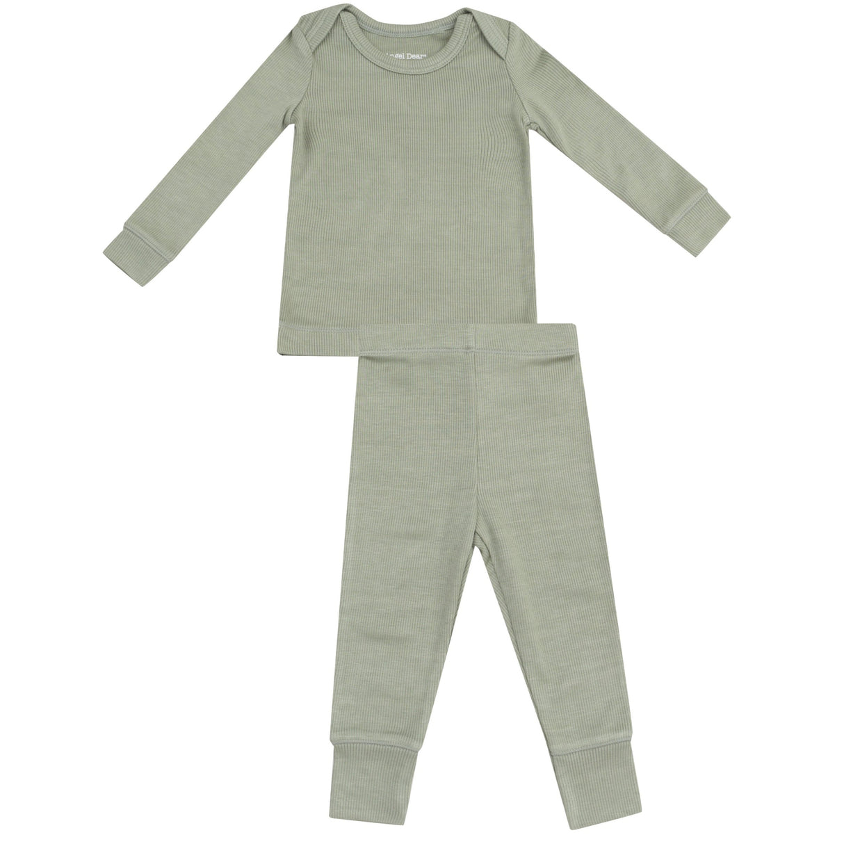 Rib Lounge Wear Set - Solid Desert Sage