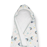 Infant Hooded Towel - Peacock