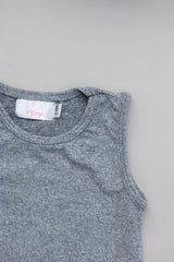 Heather Gray Tank One-Piece Jogger