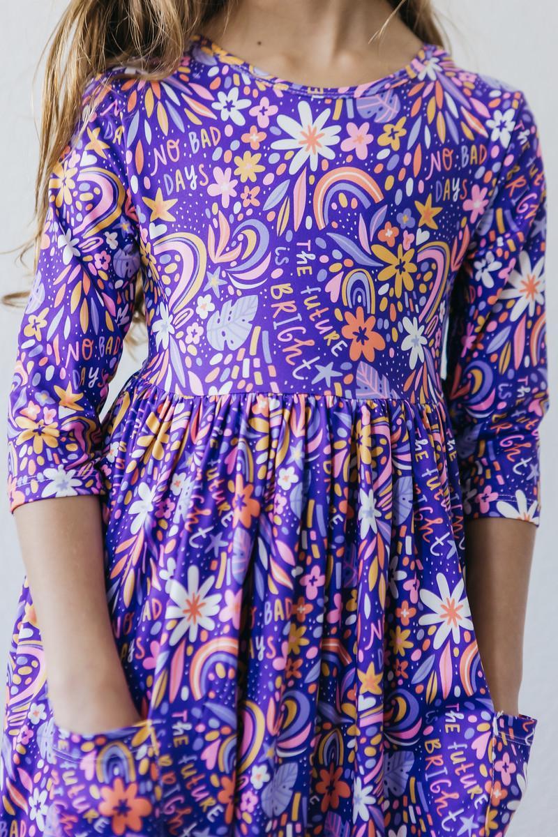 No Bad Days Pocket Twirl Dress