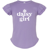 Daisy Girl Puff Sleeve - HoneyBug 