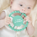 I Love Grandma Happy Teether - HoneyBug 