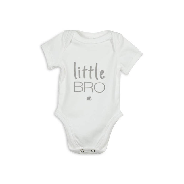 Short Sleeve Lil Bro Bodysuit - HoneyBug 