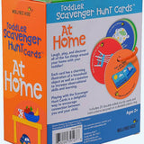 Toddler Scavenger Hunt Cards - At Home - HoneyBug 