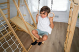 Chestnut - 8-in-1 Indoor Jungle Gym for Toddlers