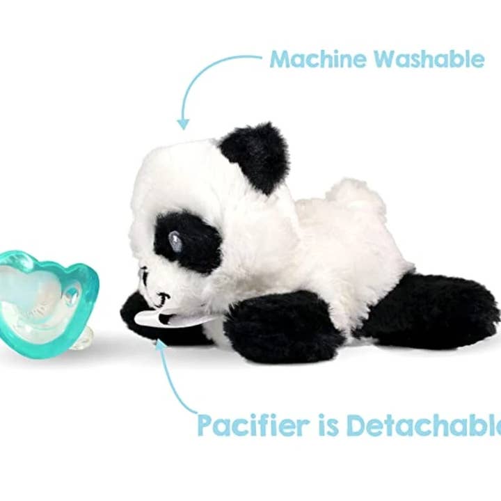 Panky Panda Paci/Teether Holder - JollyPop Pacifier - HoneyBug 