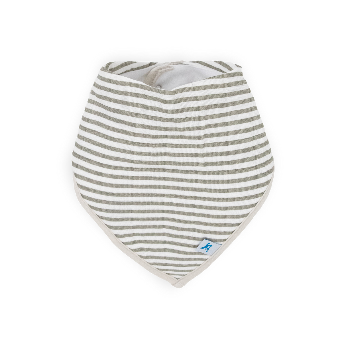 Cotton Muslin + Fleece Bandana Bib 4 Pack - Wallflower