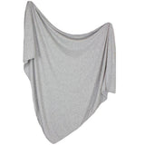 Snuggle Swaddle - Ribbed Heathered Gray