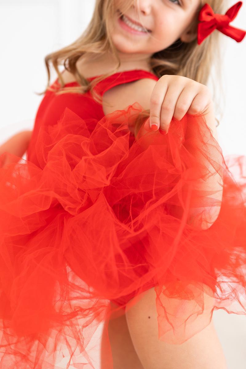 Red Tank Tutu Leotard