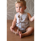 Pacifier Clip - Blush - HoneyBug 