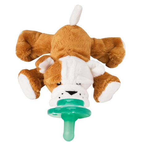 Paci-Plushies Buddies - Barkley Bull Dog - HoneyBug 