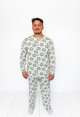 MEN'S PAJAMA SET- Christmas Peace