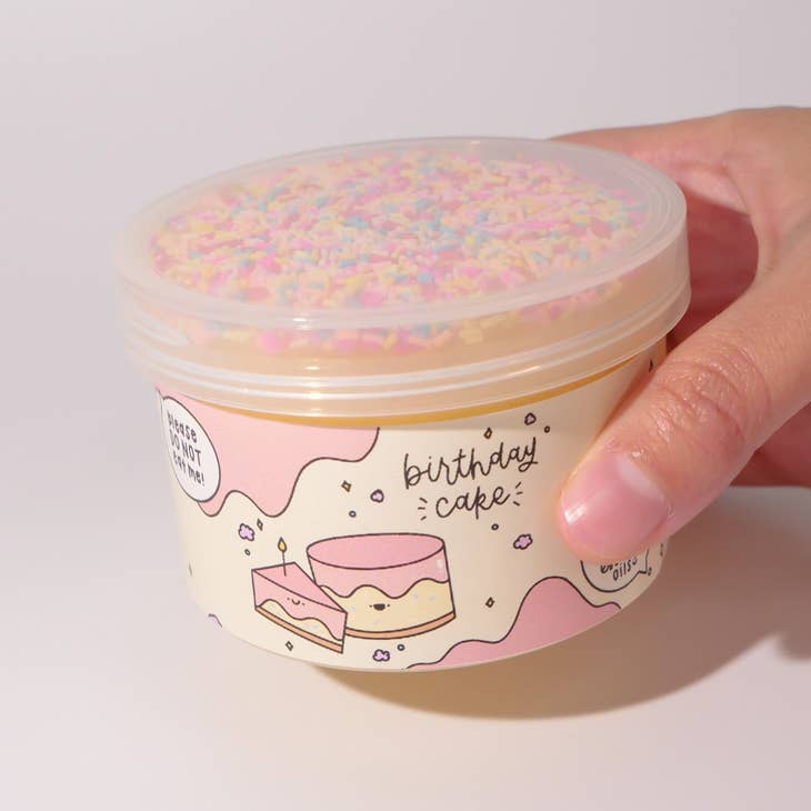 Birthday Cake Slime - HoneyBug 