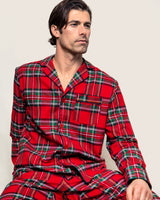 Men's Brushed Cotton Pajama Set in Imperial Tartan