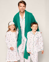 Men's Twill Pajama Set in Jingle Paws