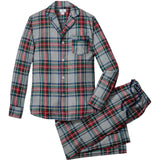 Men's Brushed Cotton Pajama Set in Westminster Tartan