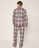 Men's Brushed Cotton Pajama Set in Westminster Tartan