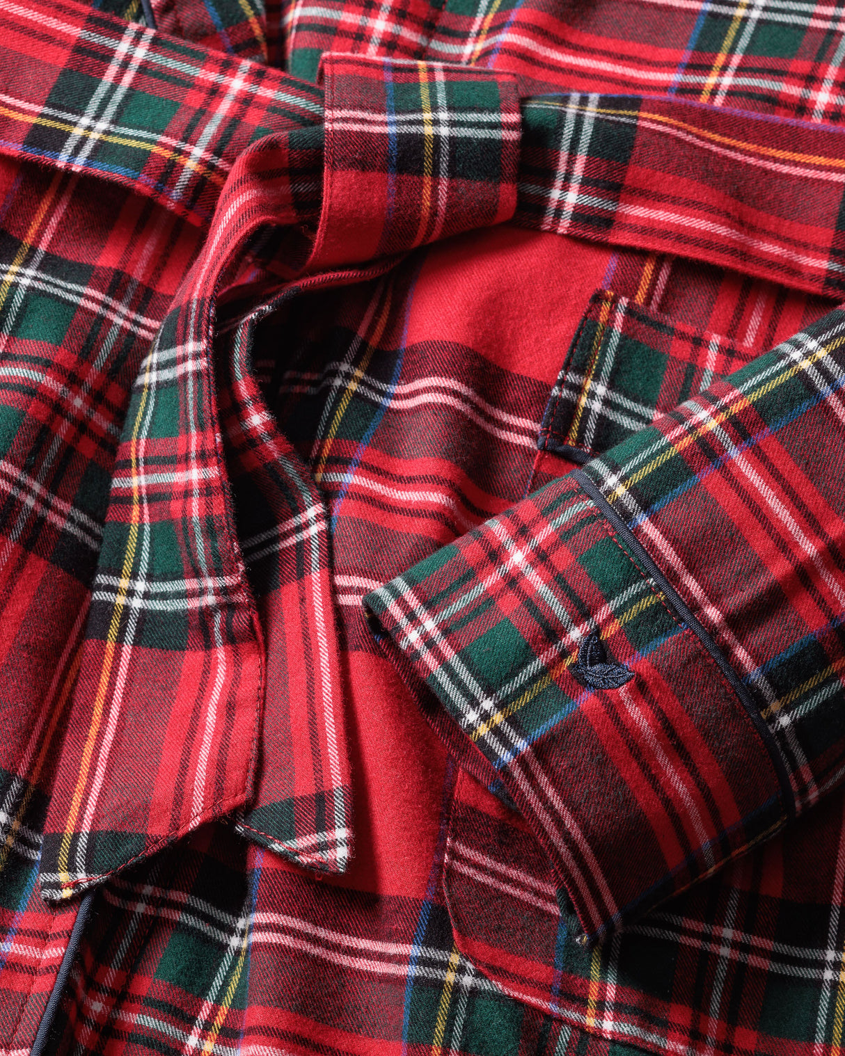 Men's Brushed Cotton Robe in Imperial Tartan