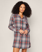 Women's Brushed Cotton Nightshirt in Westminster Tartan