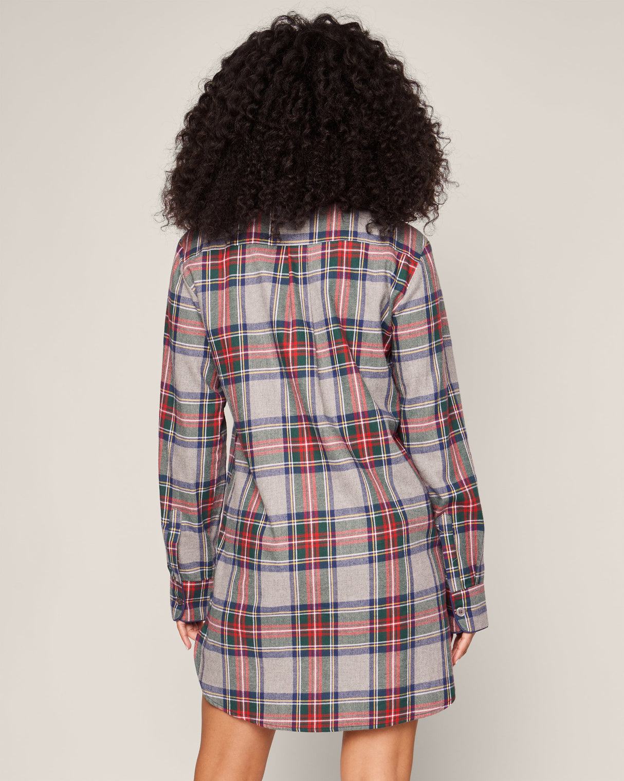 Women's Brushed Cotton Nightshirt in Westminster Tartan