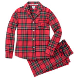 Women's Brushed Cotton Pajama Set in Imperial Tartan