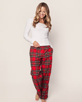 Women's Brushed Cotton Pants in Imperial Tartan