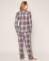 Women's Brushed Cotton Pajama Set in Westminster Tartan