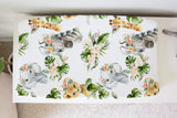 Changing Pad Cover- Africa Animals