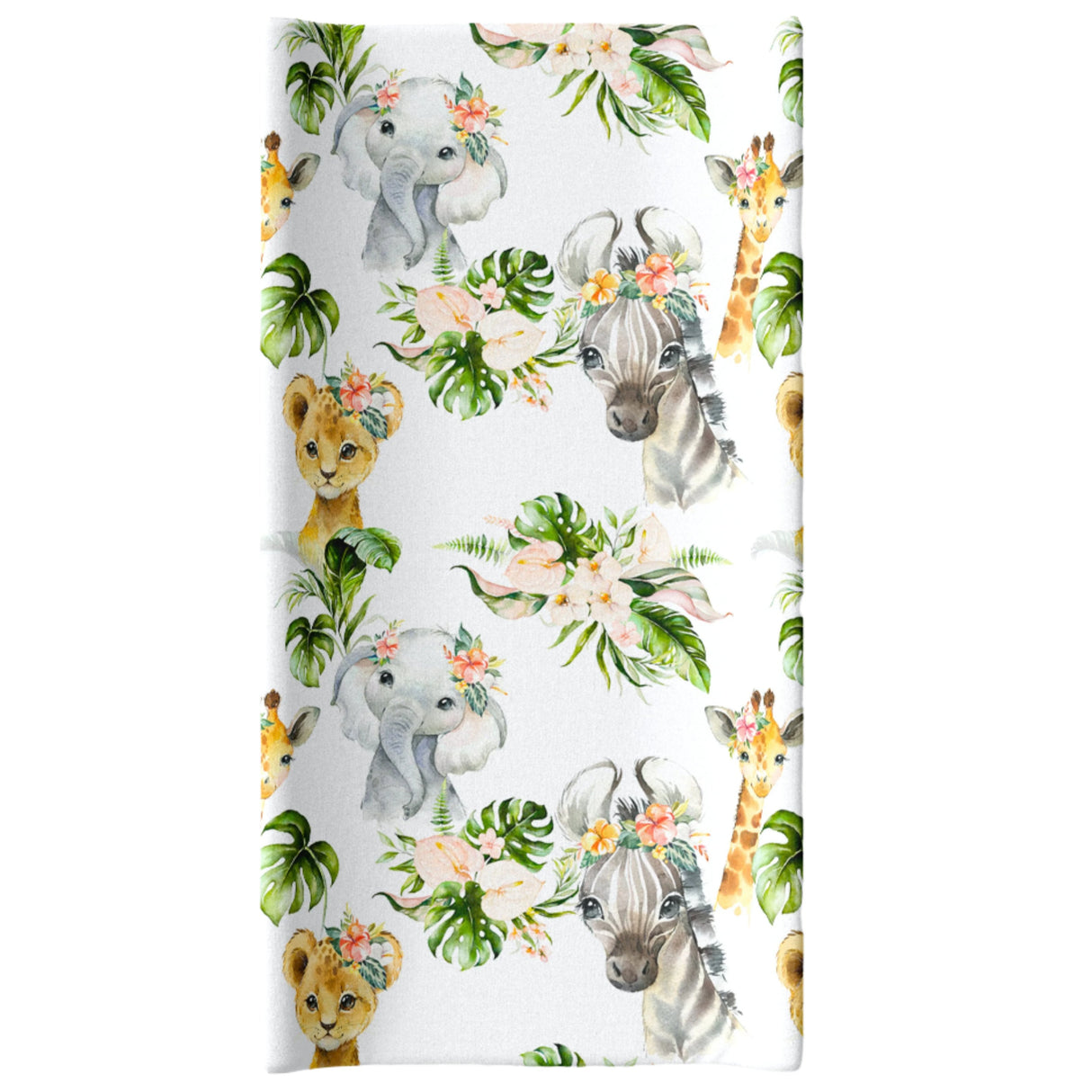 Changing Pad Cover- Africa Animals