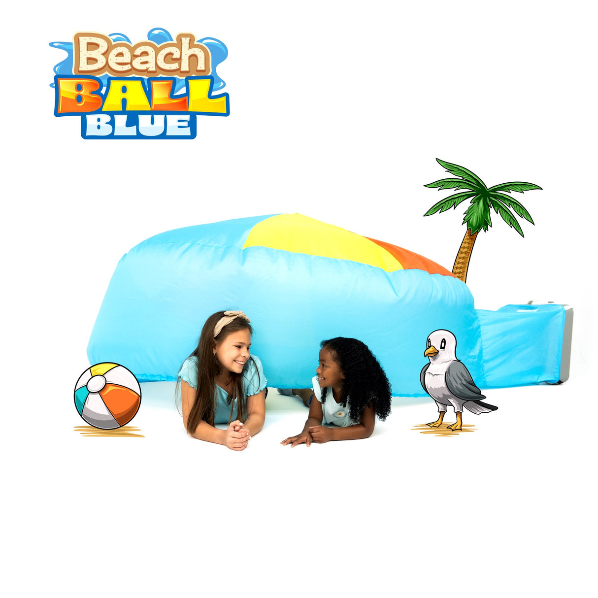 The Original AirFort - Beach Ball Blue - HoneyBug 