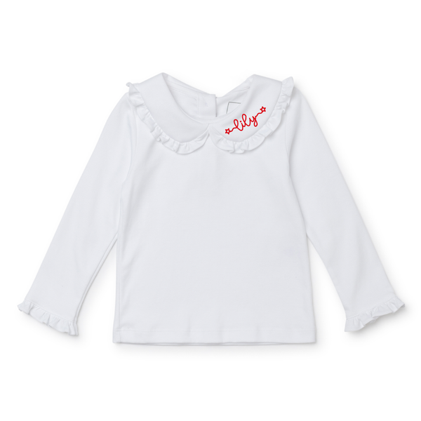 Allison Girls' Pima Cotton Shirt - HoneyBug 