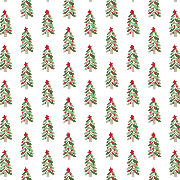 Ava Girls' Pima Cotton Pajama Pant Set - Oh Christmas Tree - HoneyBug 