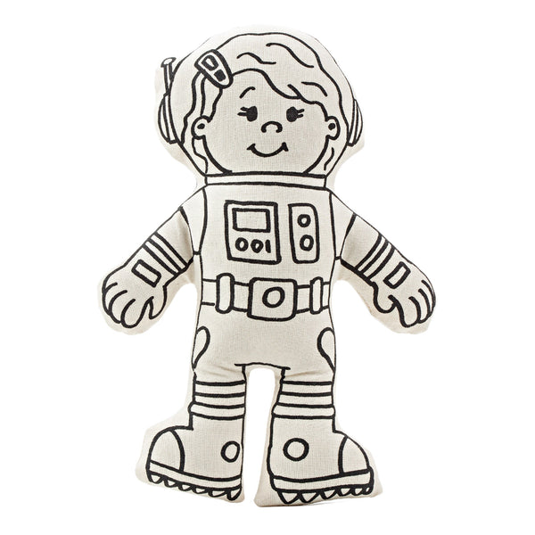 Kiboo Kids Space Explorer: Girl Astronaut Doll with Mini Space Pack - Educational and Imaginative Play Toy - HoneyBug 
