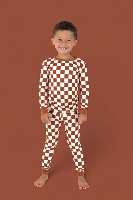 COPPER CHECKERS DREAM SET