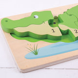 Crocodile Number Puzzle