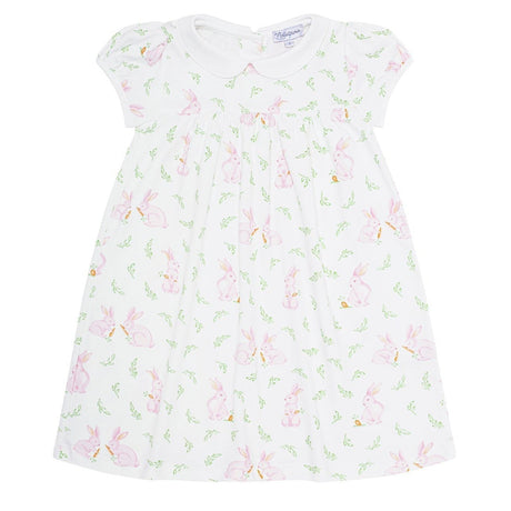 Pink Bunny Print Playtime Dress - HoneyBug 